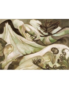 Kompozycja ze śpiącą kobietą i potworem (Samobójstwo)