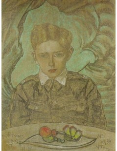 Tytuł: Portret Jerzego Komorowskiego w wieku 11 lat, Autor: Stanisław Witkacy