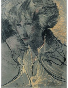 Tytuł: Portret kobiety, Autor: Stanisław Witkacy