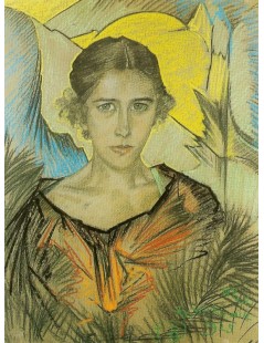 Tytuł: Portret kobiety, Autor: Stanisław Witkacy