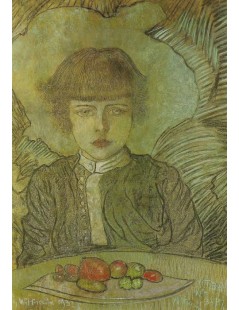Tytuł: Portret Leszka Komorowskiego w wieku 7 lat, Autor: Stanisław Witkacy