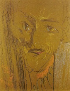 Tytuł: Portret majora Stefana Gałyńskiego, Autor: Stanisław Witkacy