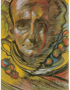 Tytuł: Portret Marcelego Staroniewicza, Autor: Stanisław Witkacy