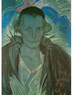 Tytuł: Portret Marii Nawrockiej, Autor: Stanisław Witkacy