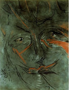 Tytuł: Portret męski, Autor: Stanisław Witkacy