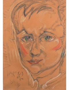 Tytuł: Portret męski, Autor: Stanisław Witkacy