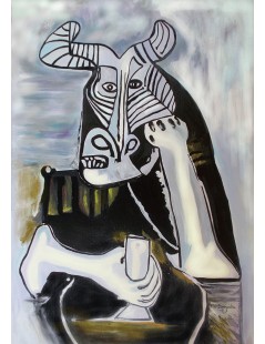 Tytuł: Król Minotaurów, Autor: Pablo Picasso