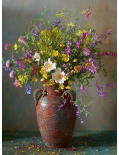 Tytuł: Bukiet łąkowych kwiatów, Autor: 